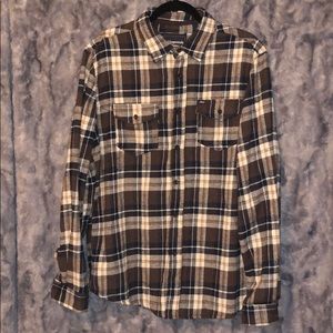 Men’s Earth-tone Flannel